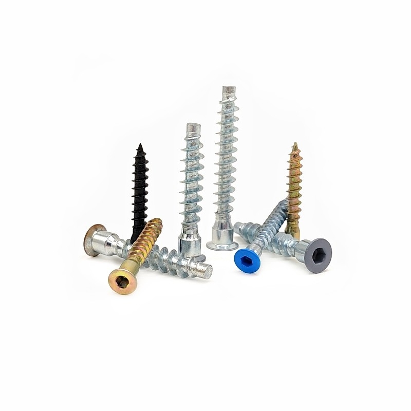 Countersunk Hexagon โซค็อตหัวสกรูกับสี 40.0mm เหล็กคาร์บอน