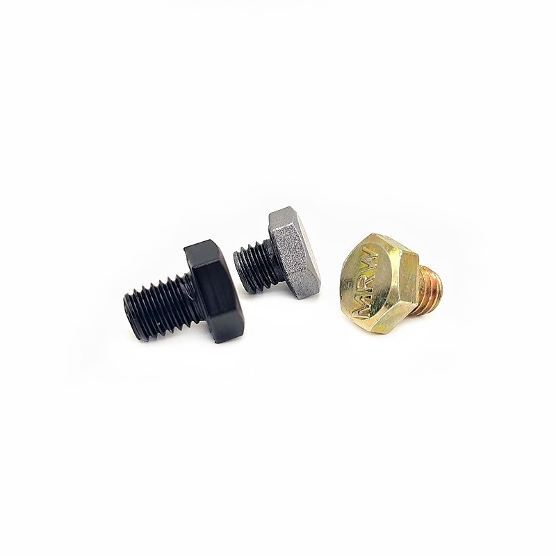 โบลท์ตัดหมุนล้อ M8 * 7 สแตนเลส CD สกรู Hexagonal Decorative Nail Split Rim Assembly Screws
