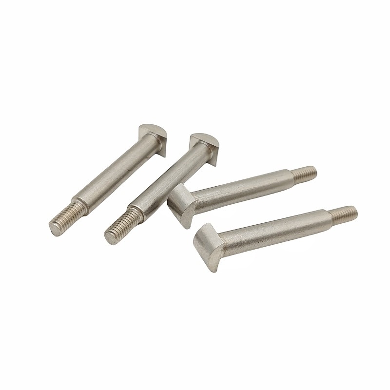 ปรับปรุงรายละเอียดต่าง ๆ ของสแตนเลส T- รูปแบบขั้น Bolts กับบิดพื้นผิว T- รูปแบบ Bolts