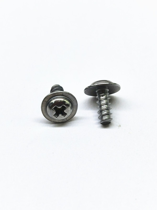 Phillips เครื่องซักผ้า Pan หัวสกรู สังกะสี Nickel สังกะสี Self Tapping Screws สําหรับพลาสติกสแตนเลส สีเดิม