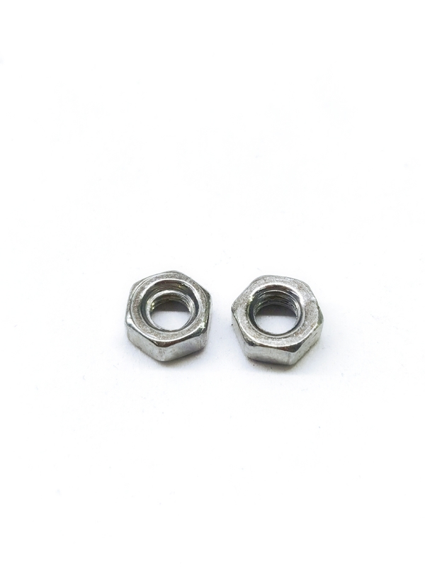 Hex Nut Zinc Nickel Alloy เครื่องเชื่อมเหล็กไร้สแตนเลส สีเดิม
