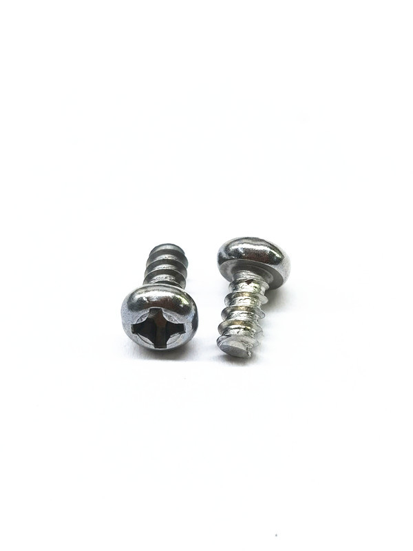 ซิงค์ นิเคิล สังกะสีฟิลลิปส์ สกรูอิเล็กทรอนิกส์ขนาดเล็ก สกรูเล็ก Cross Pan Head Self Tapping Screws