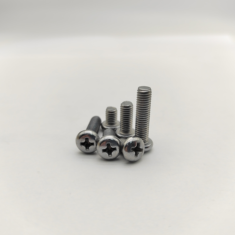 สกรูหัวแบน Phillips DIN 7985 M3-M12 ชุบสังกะสี