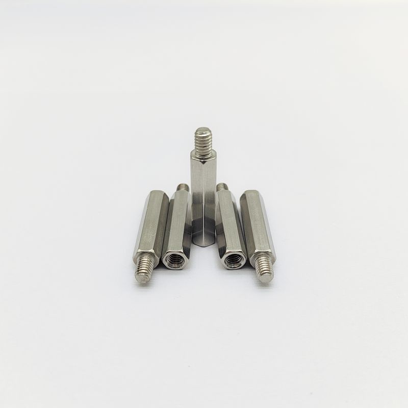 สกรูสแตนเลสสตีลหกเหลี่ยม 316 M4-M12 เกลียวตัวผู้-ตัวเมีย
