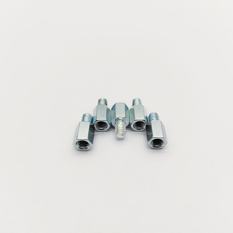 สกรูสแตนเลสสแตนเลส Hex Standoff Screw M3-M12 5-100mm สีฟ้า-ยาง