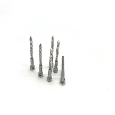 สกรูเกลียวปล่อยสเตนเลสสตีลปิดผนึกสำหรับเครื่องมือวัด DIN404 SS Capstan