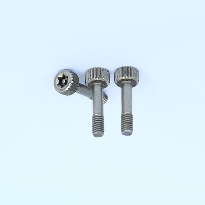 M4 * 15 สแตนเลส ความปลอดภัยสกรูทับ 6 Lobe Pin TX หมวกขับเคลื่อน