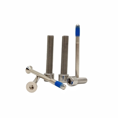ความแข็งแกร่งสูง 316L เหล็กไร้สแตนเลส Hexagon Socket Head Screw Bolt Anti-Loosening
