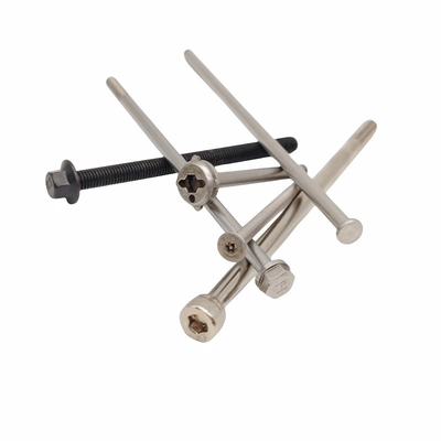 สกรูยาว Hexagon Flange Bolt สําหรับโรงงานมอเตอร์ตัดหญ้า
