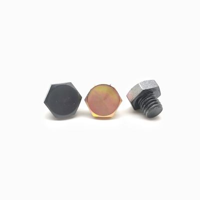โบลท์หัว Hex ที่ไม่มีเส้นแม่เหล็ก A4 -70 M8X10 สกรูปักผนังเหล็กไร้ขัด