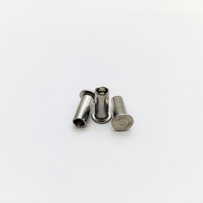 304 สแตนเลส หัวเรียบ หัวครึ่งท่อ Rivets M3-M6