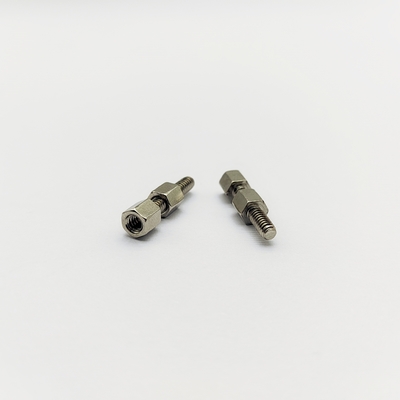 304 สแตนเลส #4-40 Hex Standoff Screw 12 มิลลิเมตร ชาย-หญิงเส้น