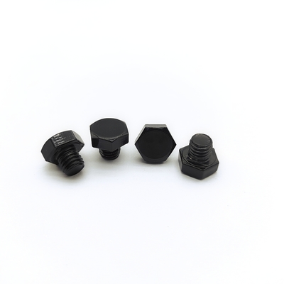 M8 Hex Head Wheel Bolts 13mm สีดํา สแตนเลส แพ็ค 1000