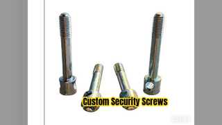 สกรูรักษาความปลอดภัยสแตนเลสแบบกำหนดเอง M10 30